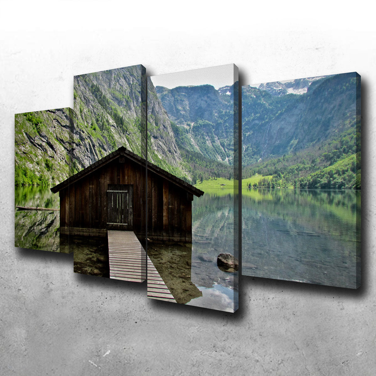 Stunning Obersee Bavaria Wall Art by David Campbell
