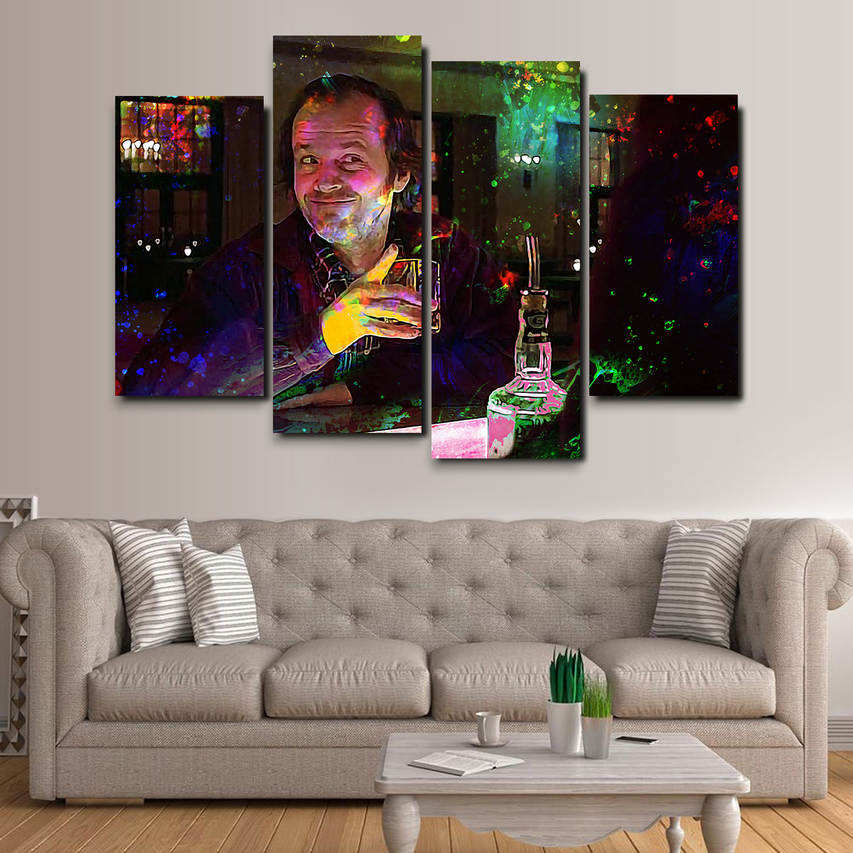 All Work No Play Stunning Wall Art for Home Decor