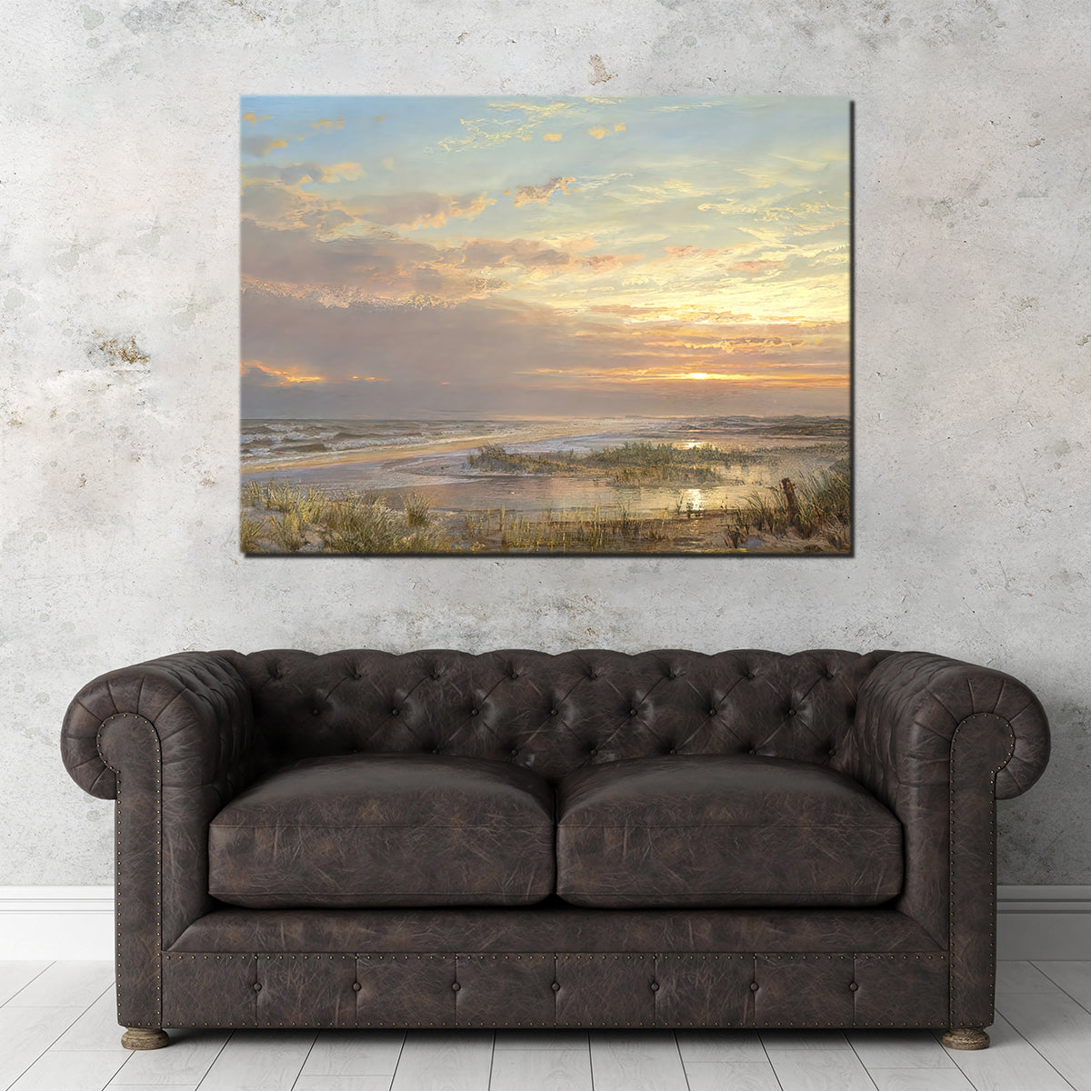 Stunning High Tide Wall Art by Denise Dundon