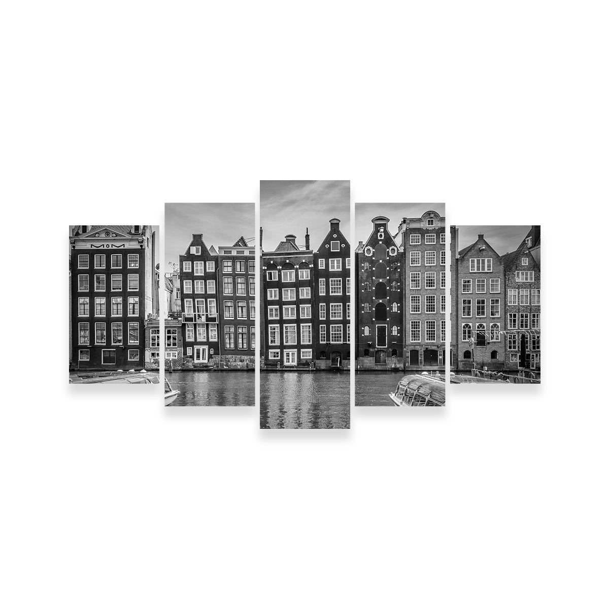 Stunning Amsterdam Damrak Wall Art by Melanie Viola