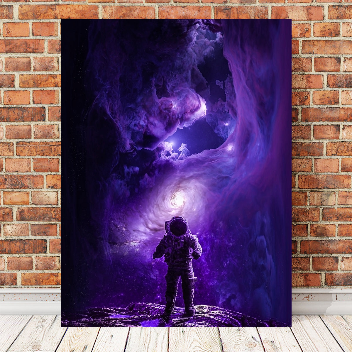 Captivating Astronaut Lost in Space Wall Art by George Sorin