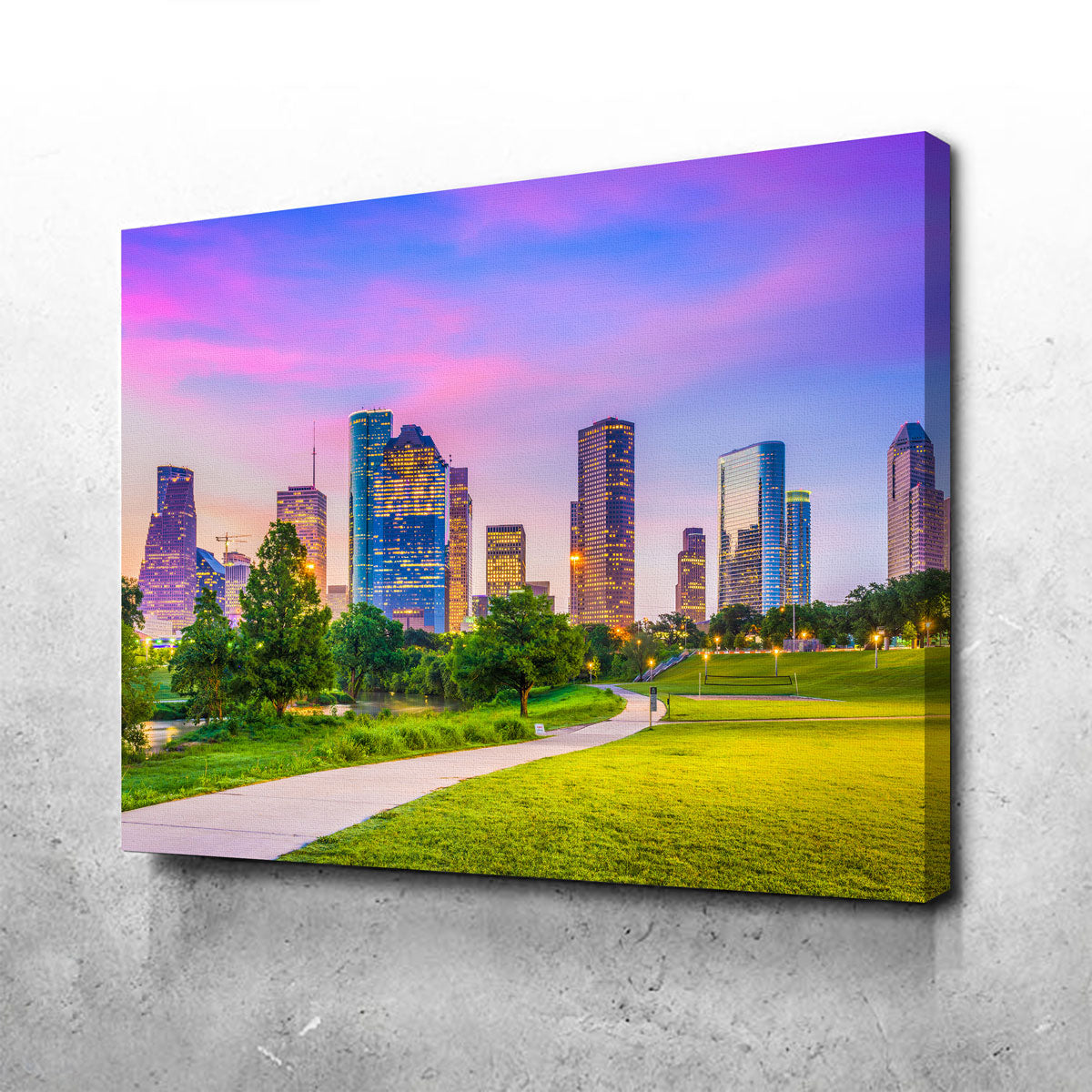 Stunning Houston Cityscape Wall Art for Home Decor