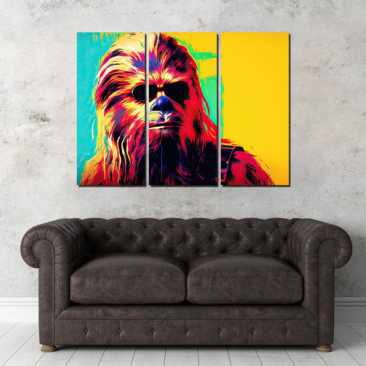 Stunning Cewbacca Shades Wall Art by Ralph & Laura Design