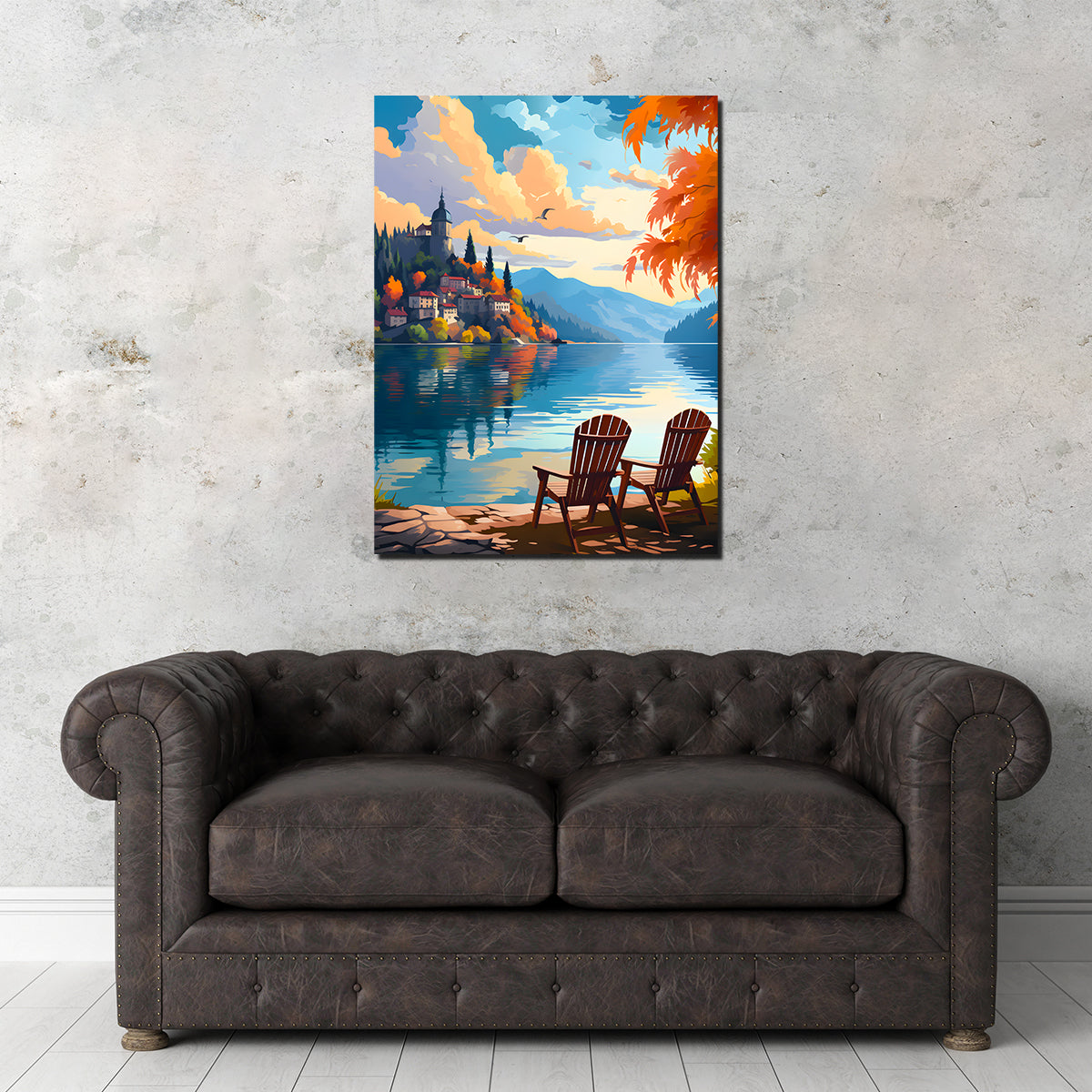 Stunning Slovenia - Bled Lake Wall Art by Valth Graphics