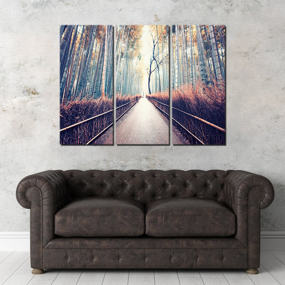 Exquisite Bamboo Forest Wall Art by Manjik Pictures