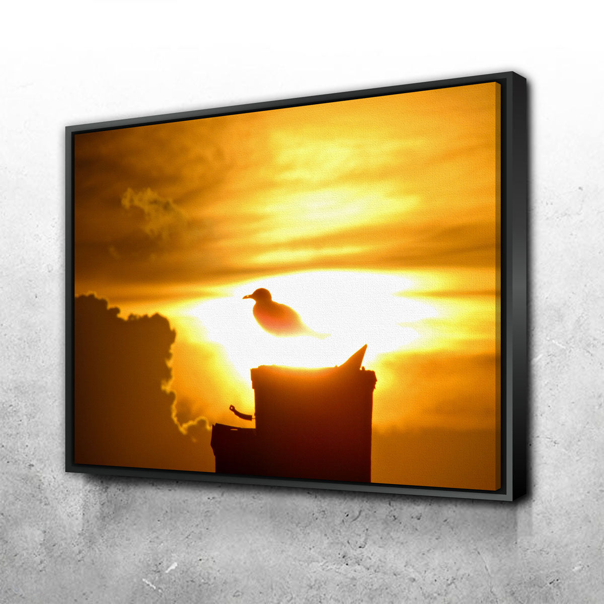 Stunning Nuclear Seagull Wall Art by David Campbell