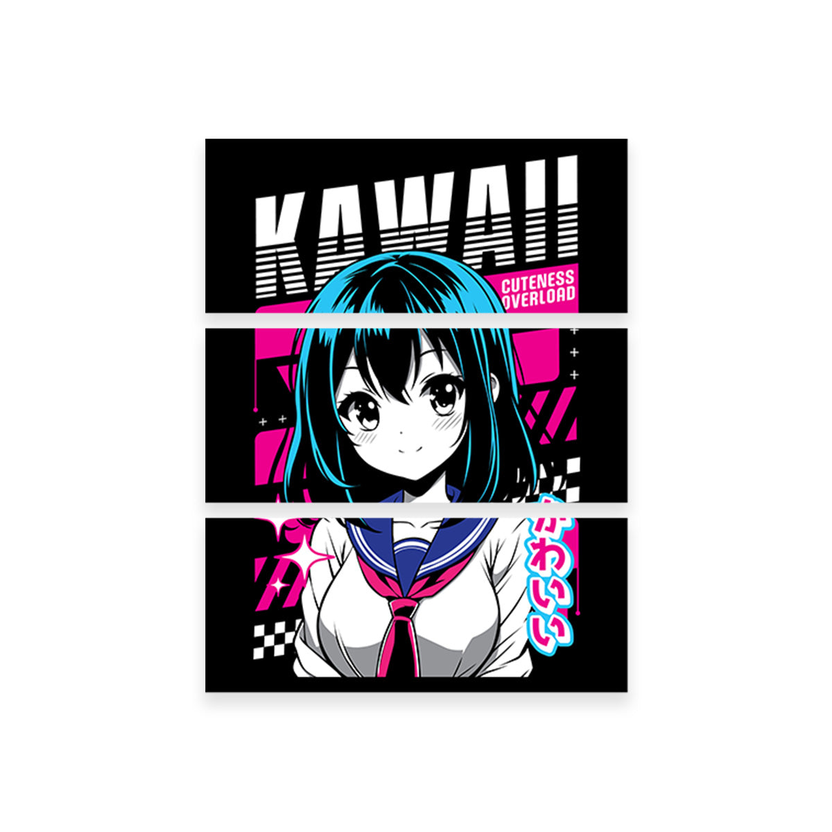 Eye - Catching Anime Girl Poster for Your Wall Decor