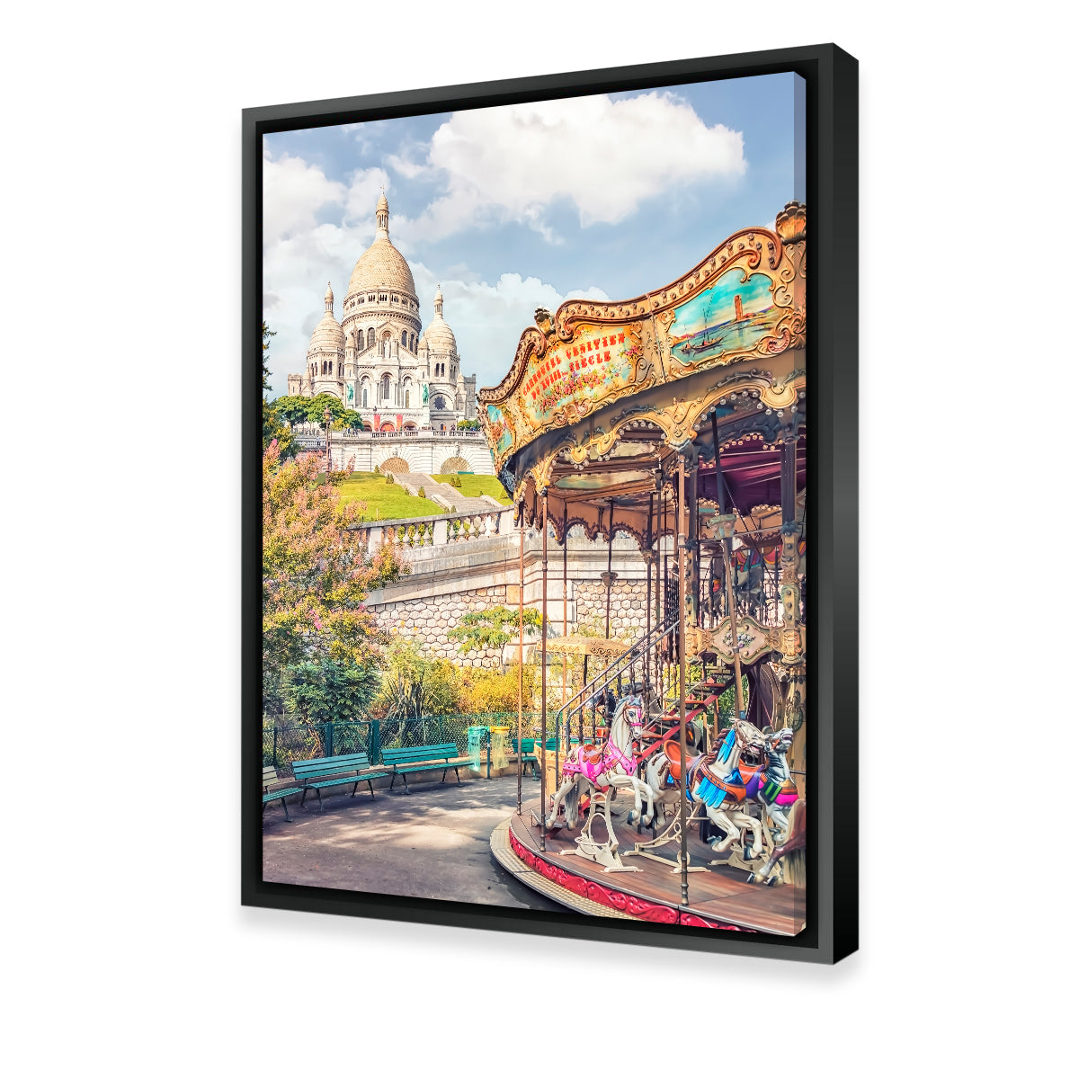 Exquisite Montmartre Wall Art by Manjik Pictures