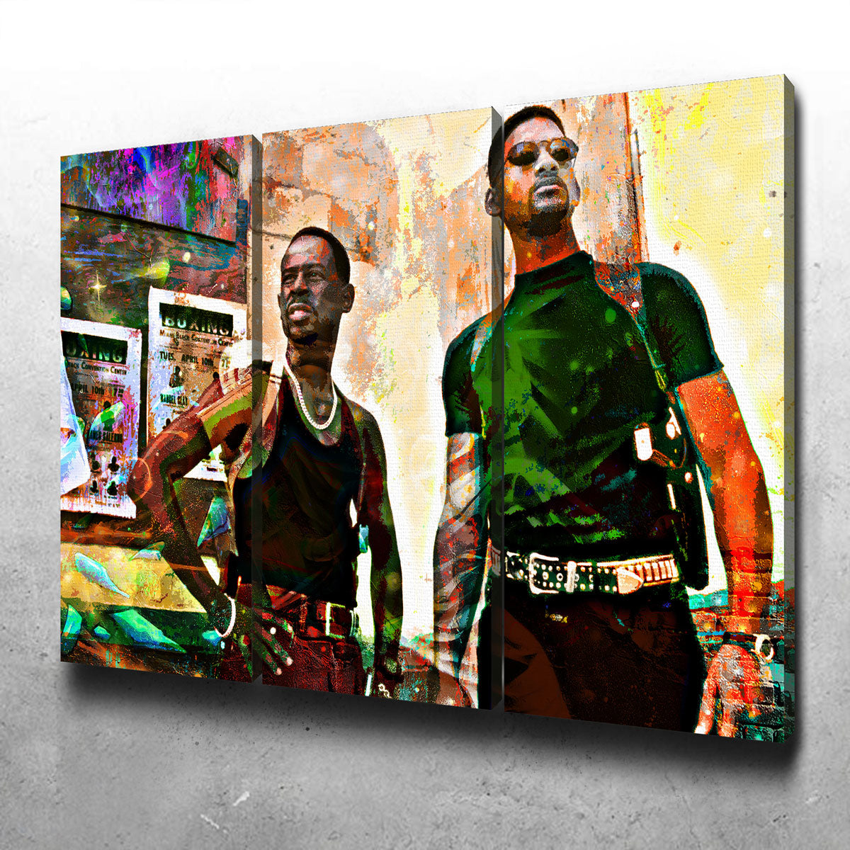 Stunning Bad Boys Wall Art for Home Decor
