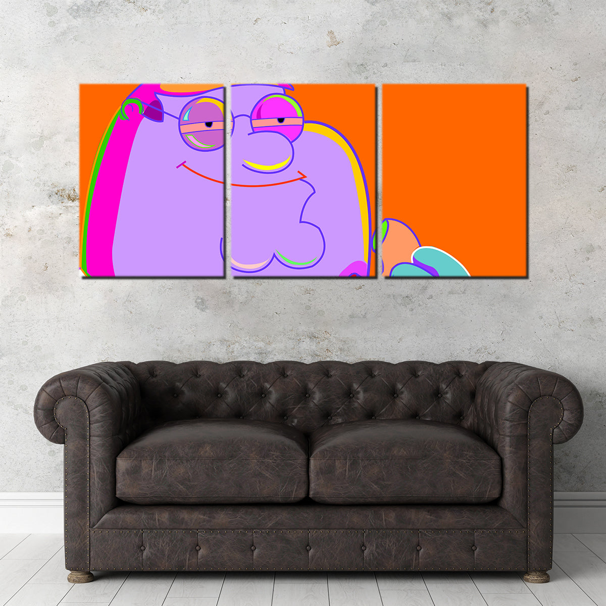 Peter High Wall Art - Premium Kiln - Dried Pine Wood Framed Canvas