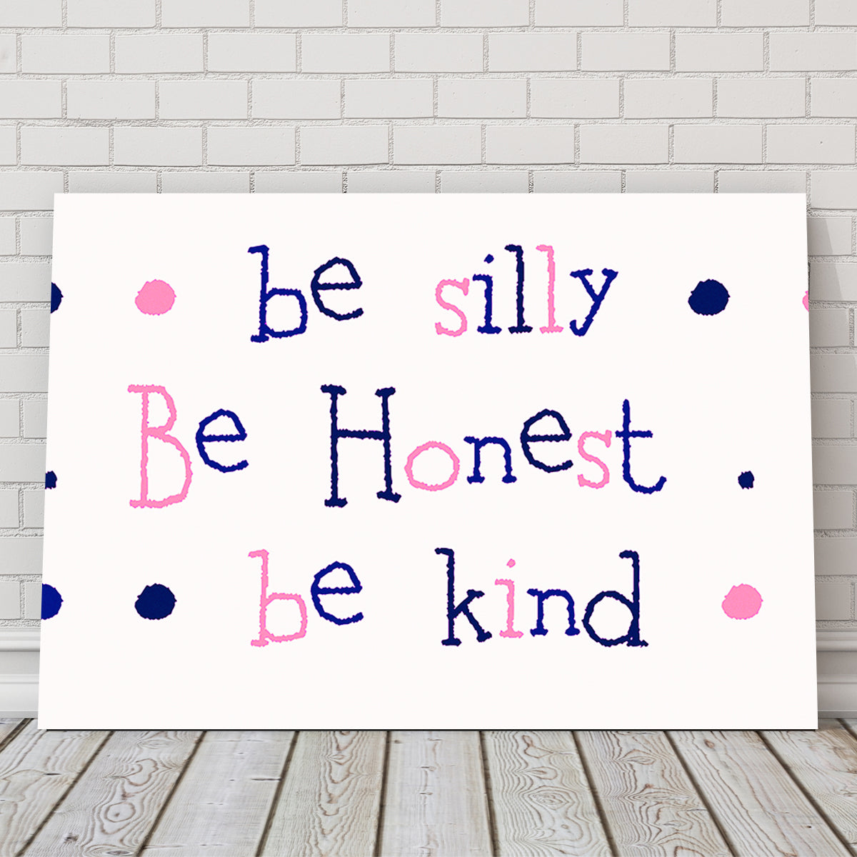 Charming and Inspiring Wall Art for Silly, Honest, and Kind Kids