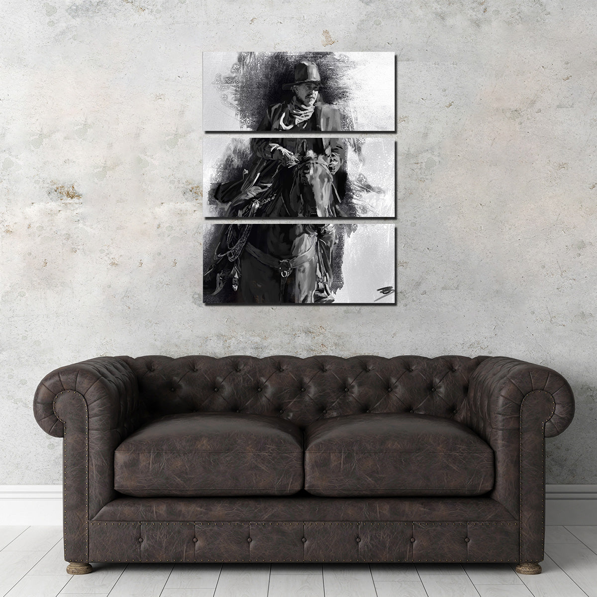 Horizon - Hayes by Andy Brackpool: Premium Handmade Canvas Print