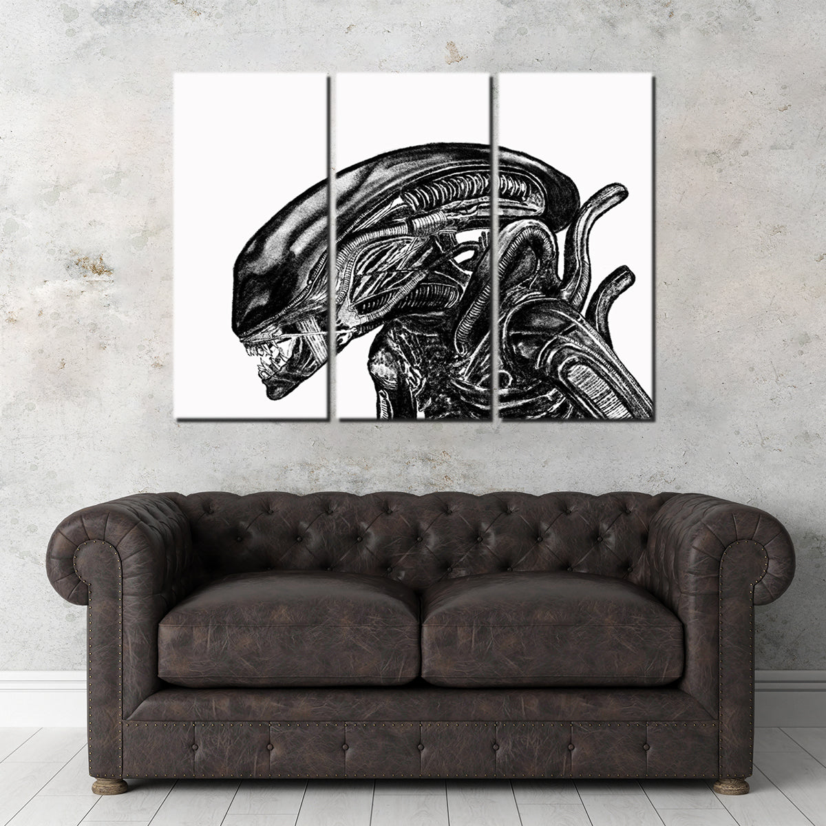 Stunning Alien Wall Art by JPS Darko Art