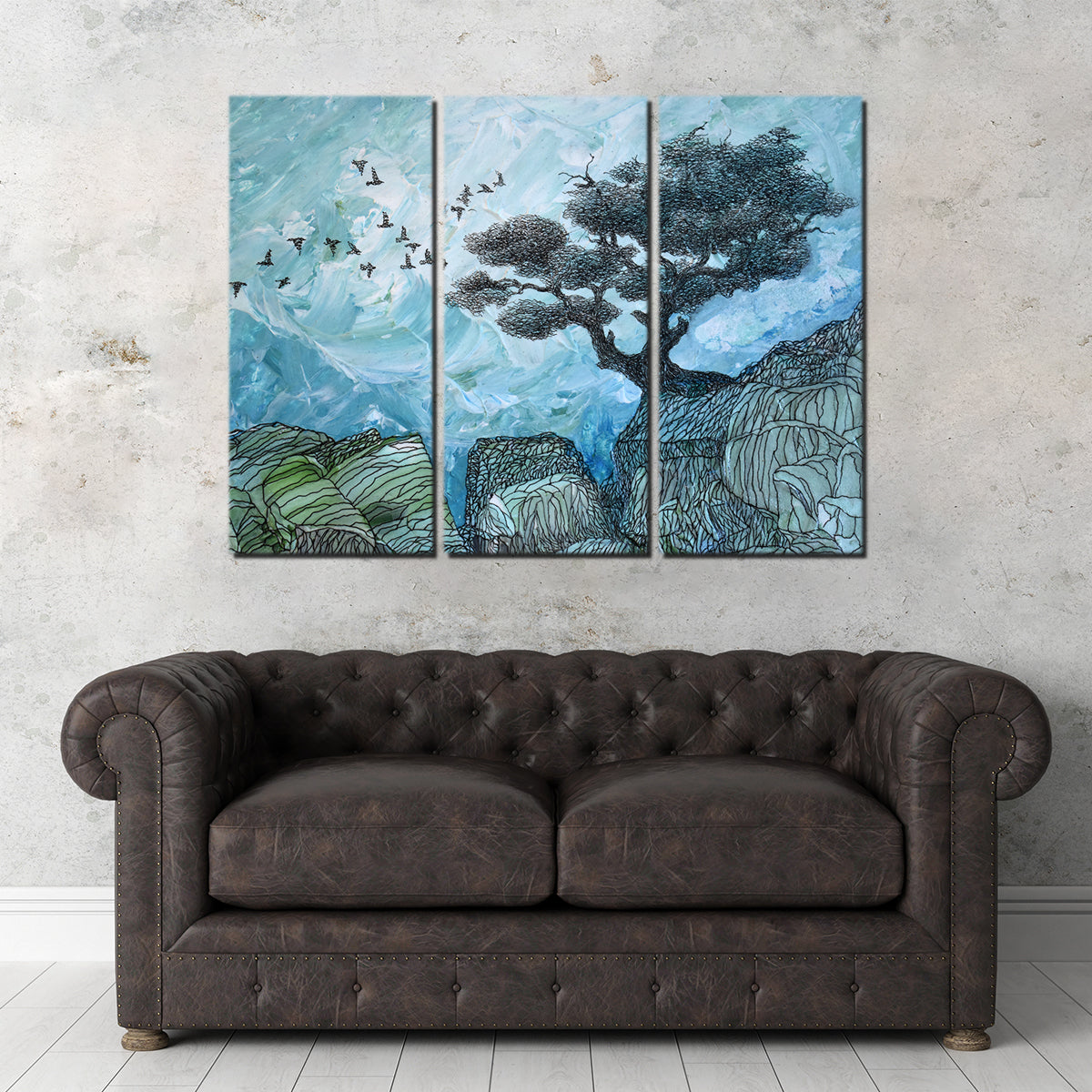 Alone, Captivating Content Wall Art by Gerry Segismundo
