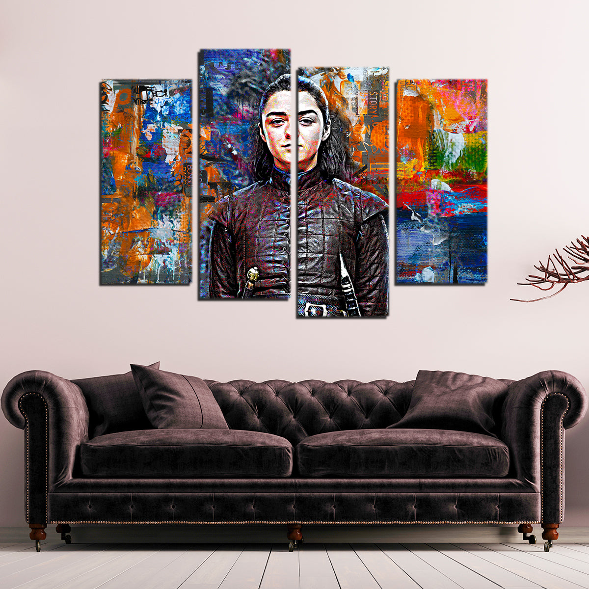 Arya Stark Stunning Wall Art for Your Home Decor
