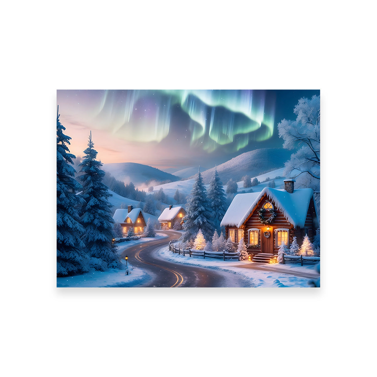 Northern Lights Premium Handmade Canvas Prints