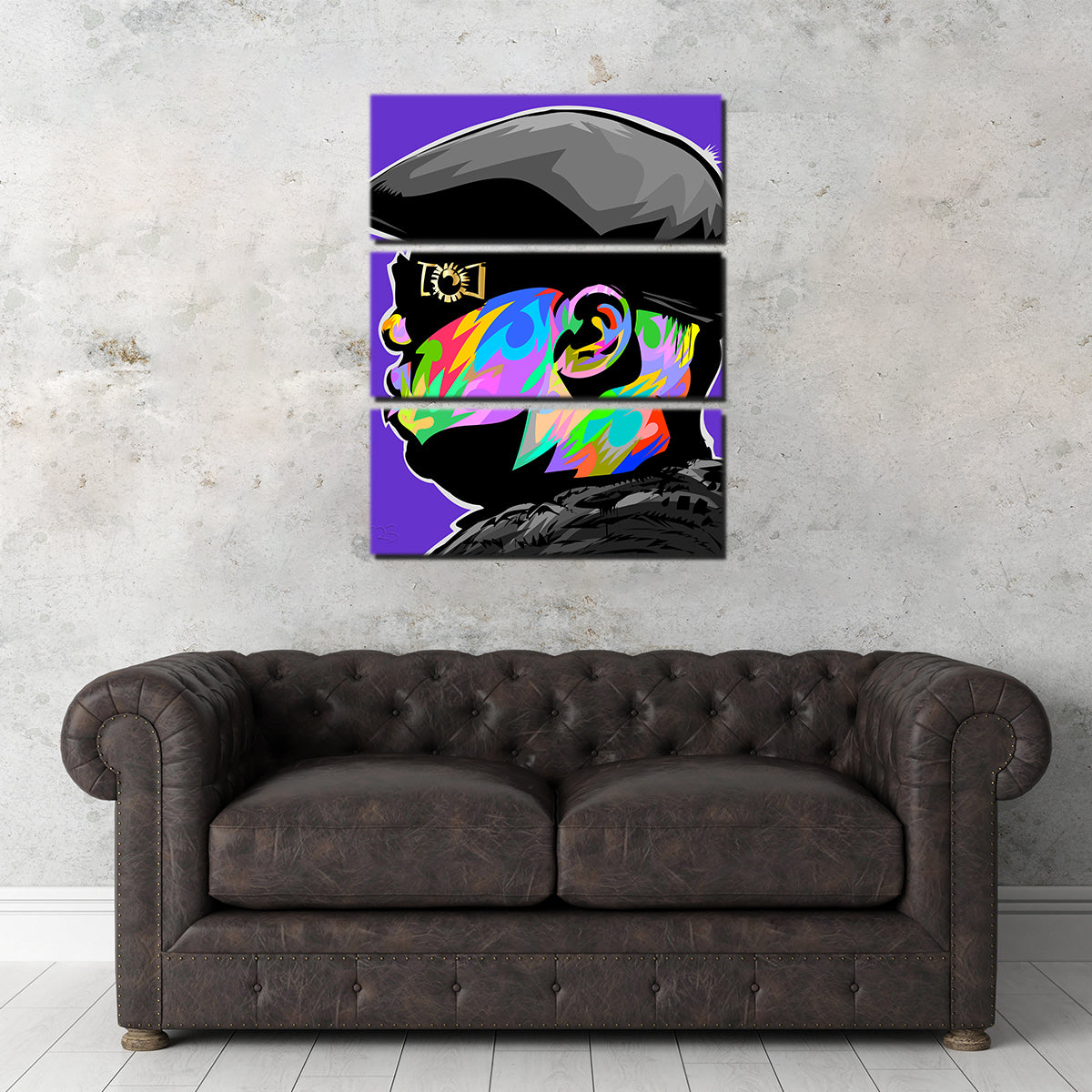 Eye - catching Biggie Stencil Wall Art for Your Home Decor