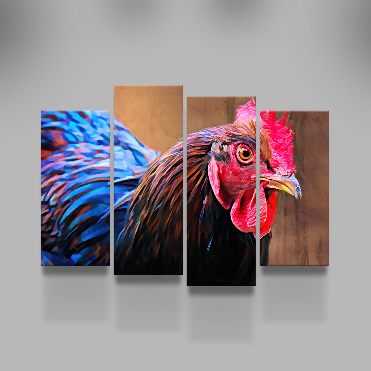 Gorgeous Australorp Chicken Wall Art by Denise Dundon