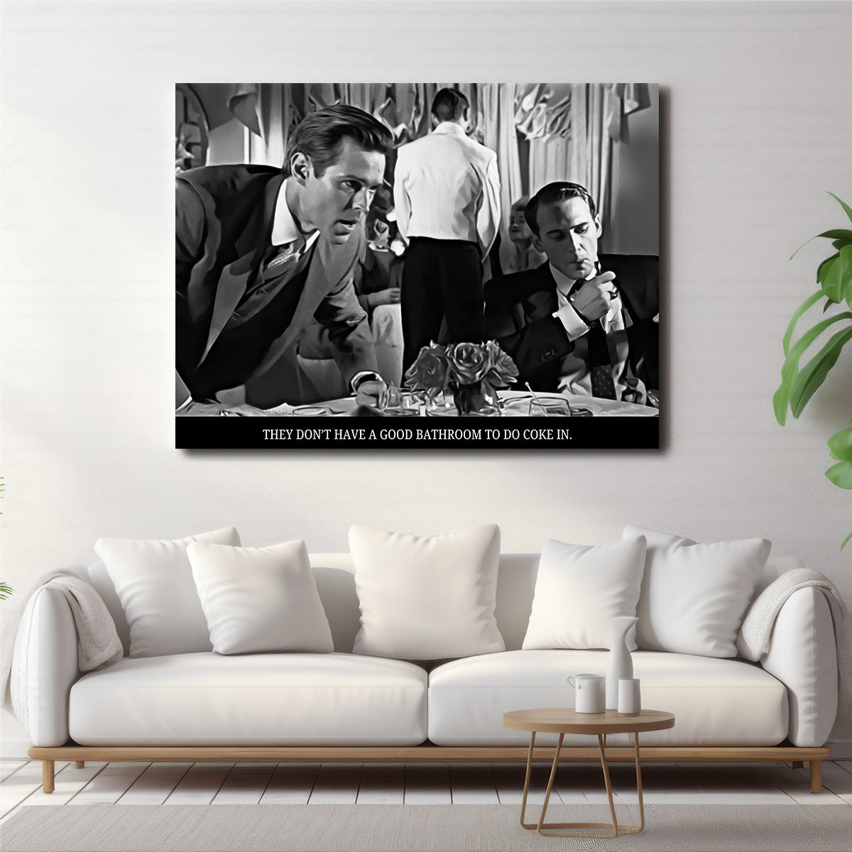 Eye - catching American Psycho Coke Wall Art for Home Decor