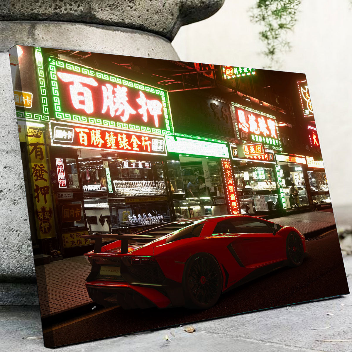Stunning Night Villain Wall Art by Vynton