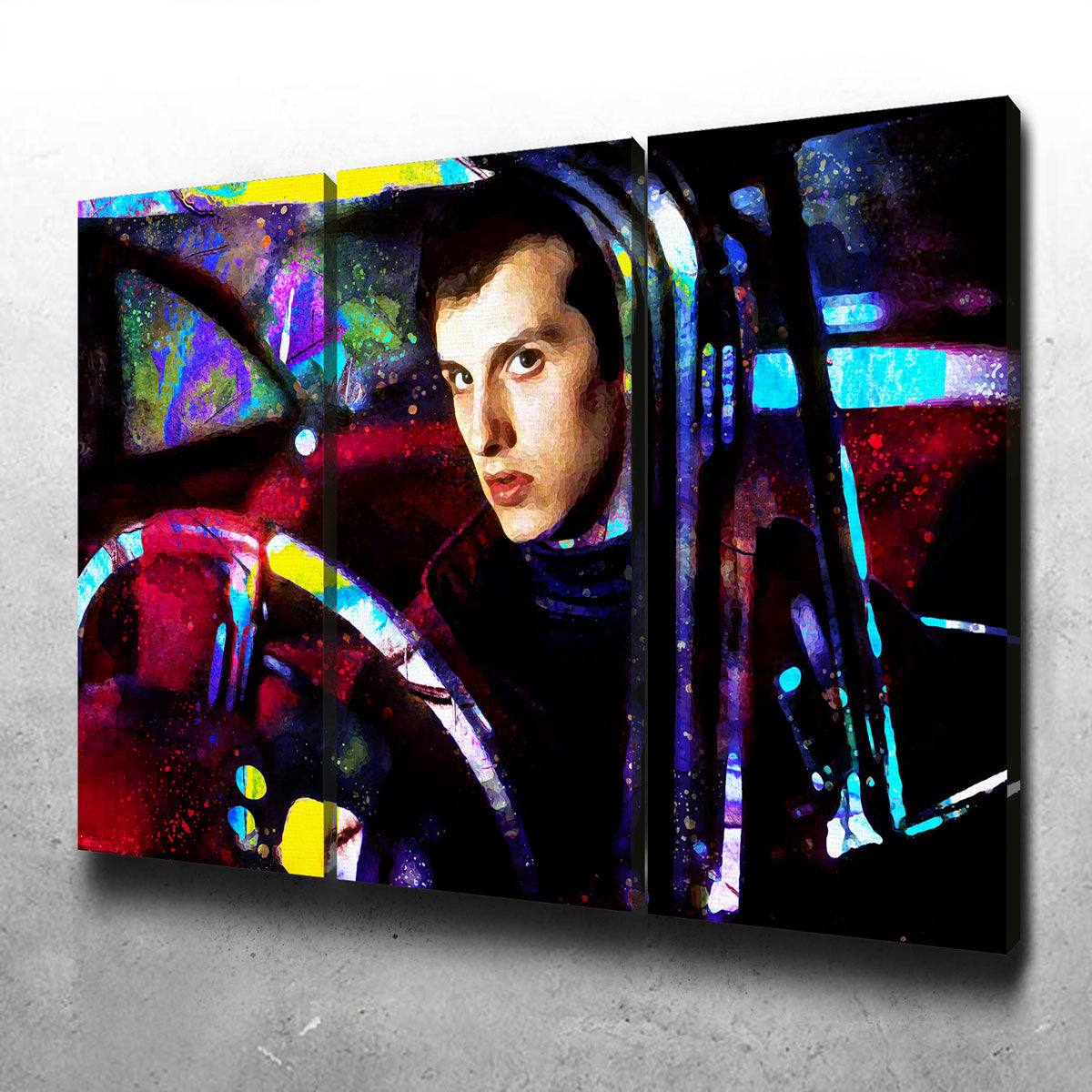 Arnie and Christine Stunning Wall Art with Sustainable Pine Frames