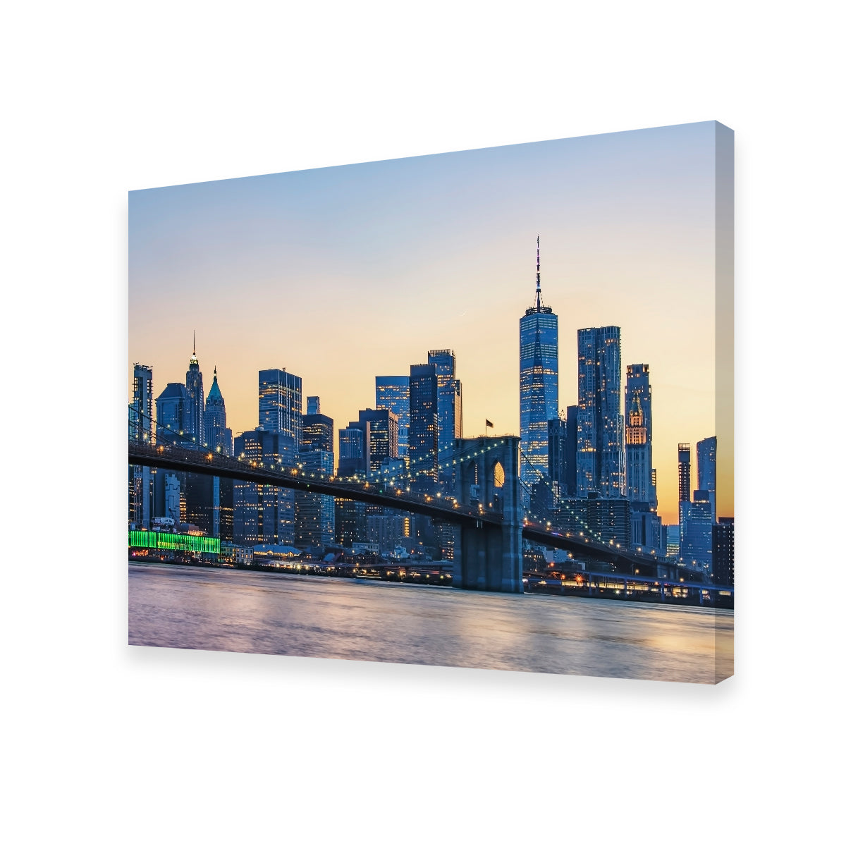 Gorgeous New York Sunset Wall Art for Stunning Home Decor