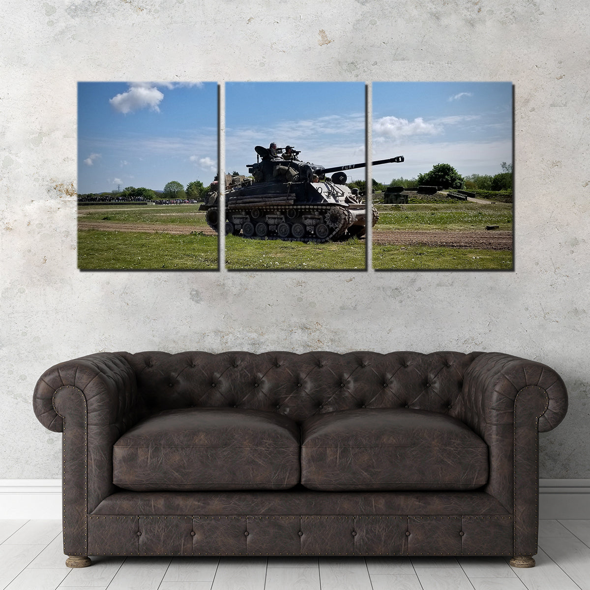 Sherman Fury Stunning Wall Art by David Campbell