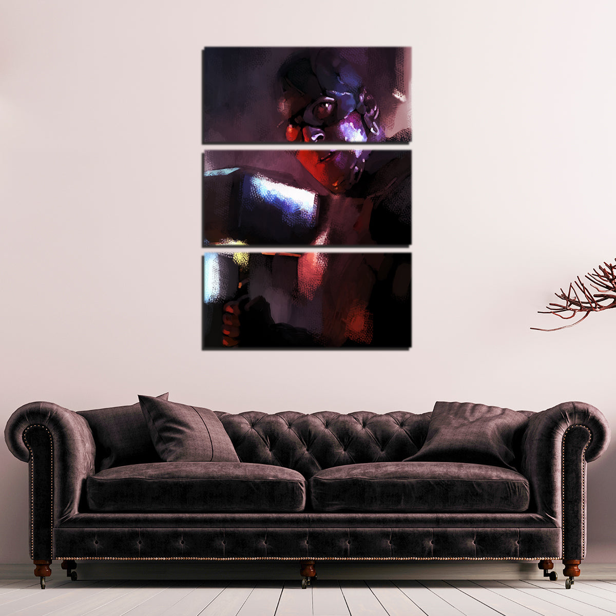 Cap And The Hammer Wall Art - Stunning Andy Brackpool Canvas Print