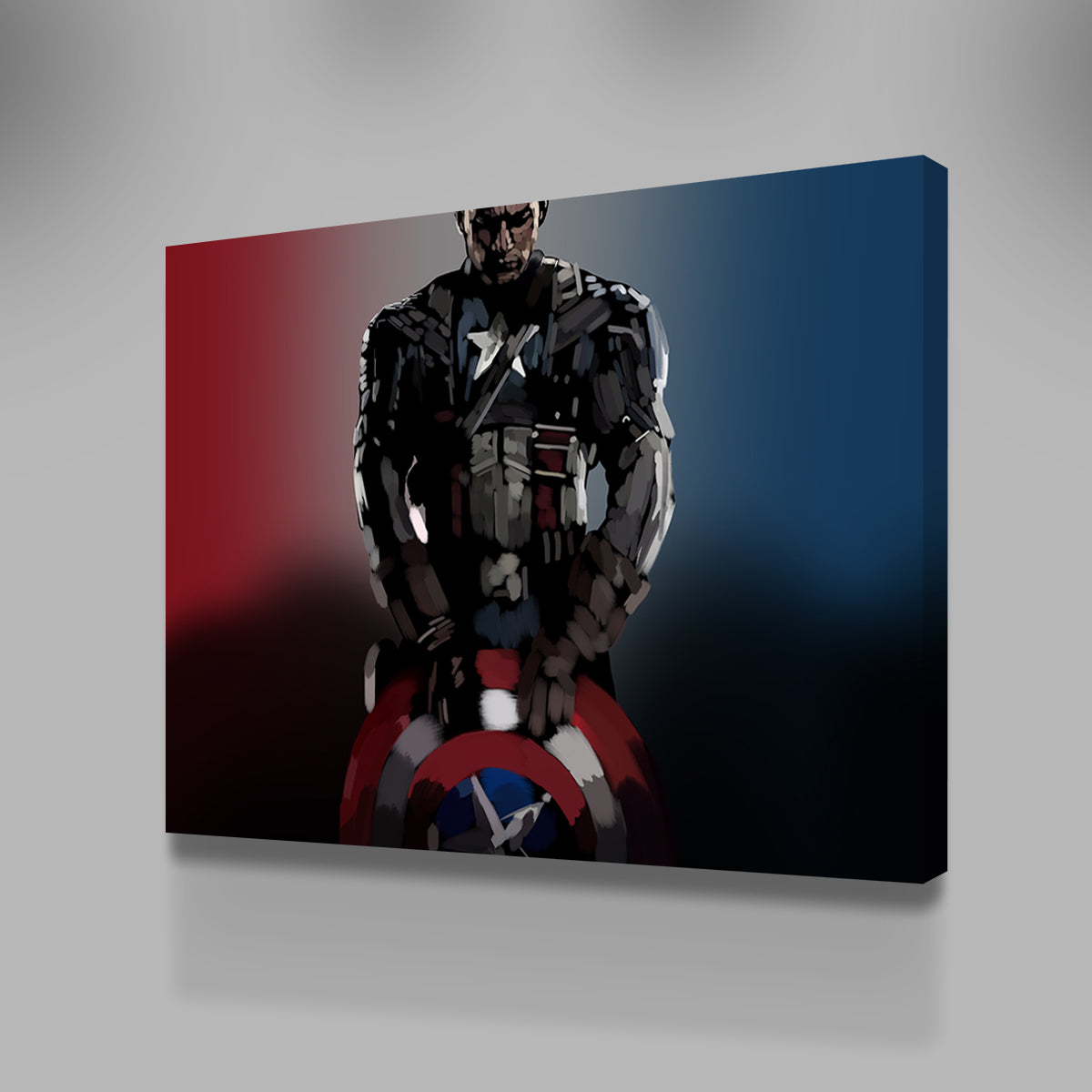 Captain America's Cap and His Shield Wall Art by Andy Brackpool