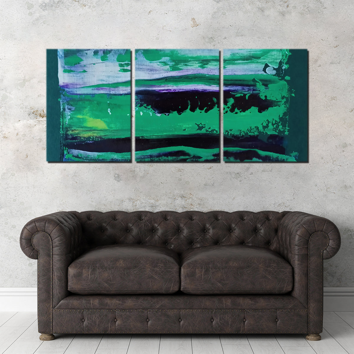 Stunning Ice Green Wall Art by Patricia Jaggie
