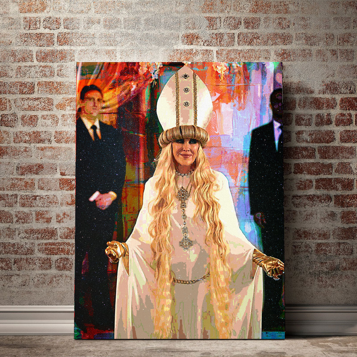 Exquisite Pope Moira Wall Art - Handmade with Sustainable Materials