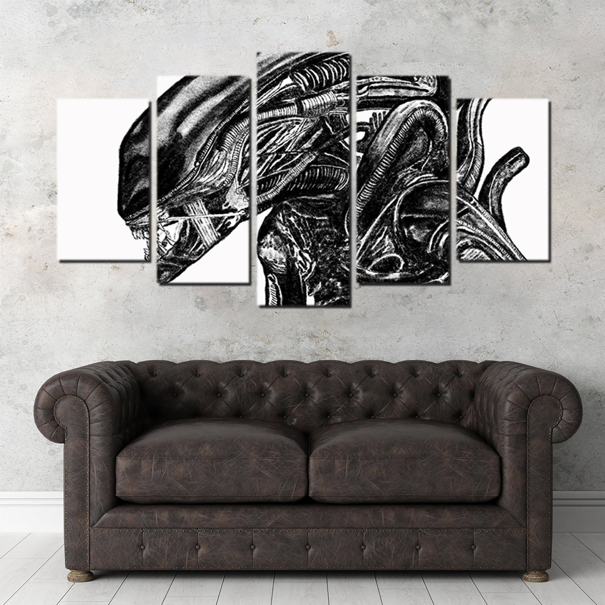 Stunning Alien Wall Art by JPS Darko Art