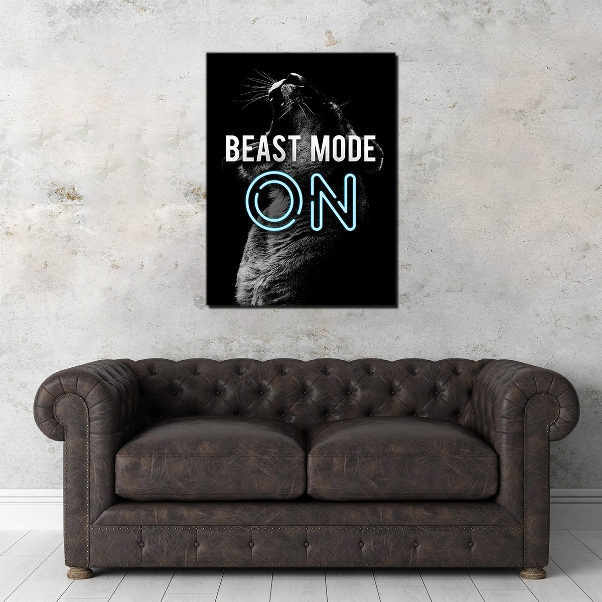 Stunning Beast Mode Wall Art by Studiodtalk