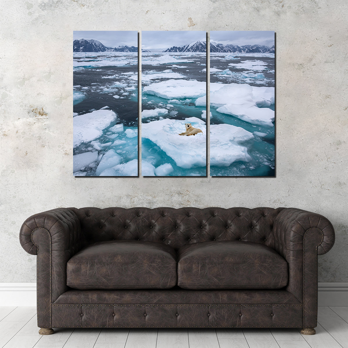 Stunning Polar Bear - Greenland Wall Art for Home Decor