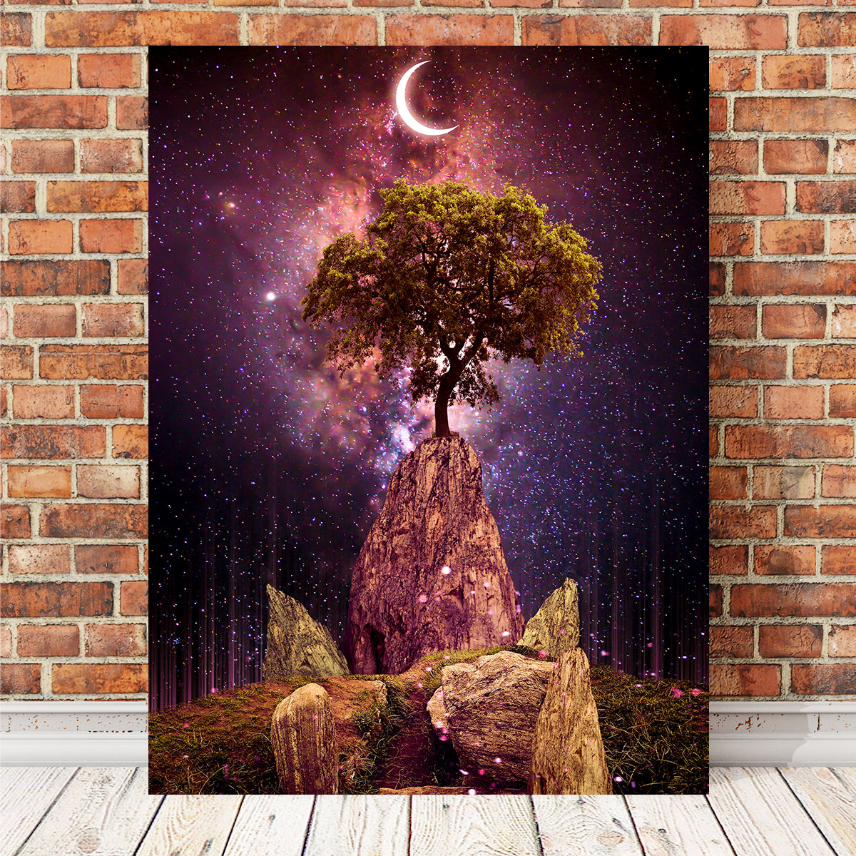 Captivating Illusion Space Wall Art by INDOARC