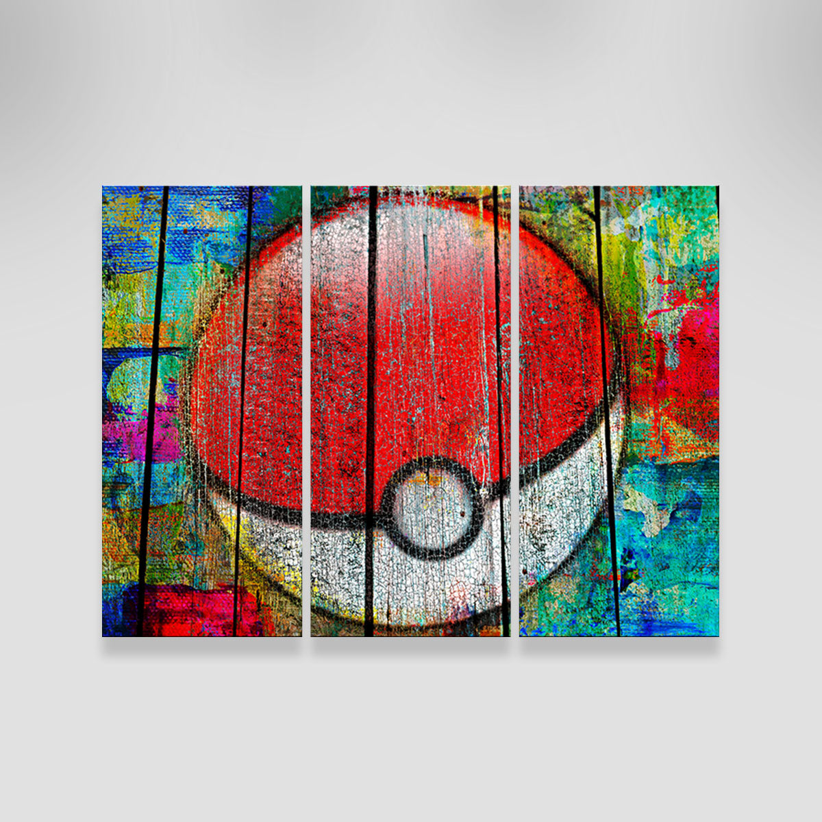 Eye - Catching PokeBall Wall Art for Your Home Decor