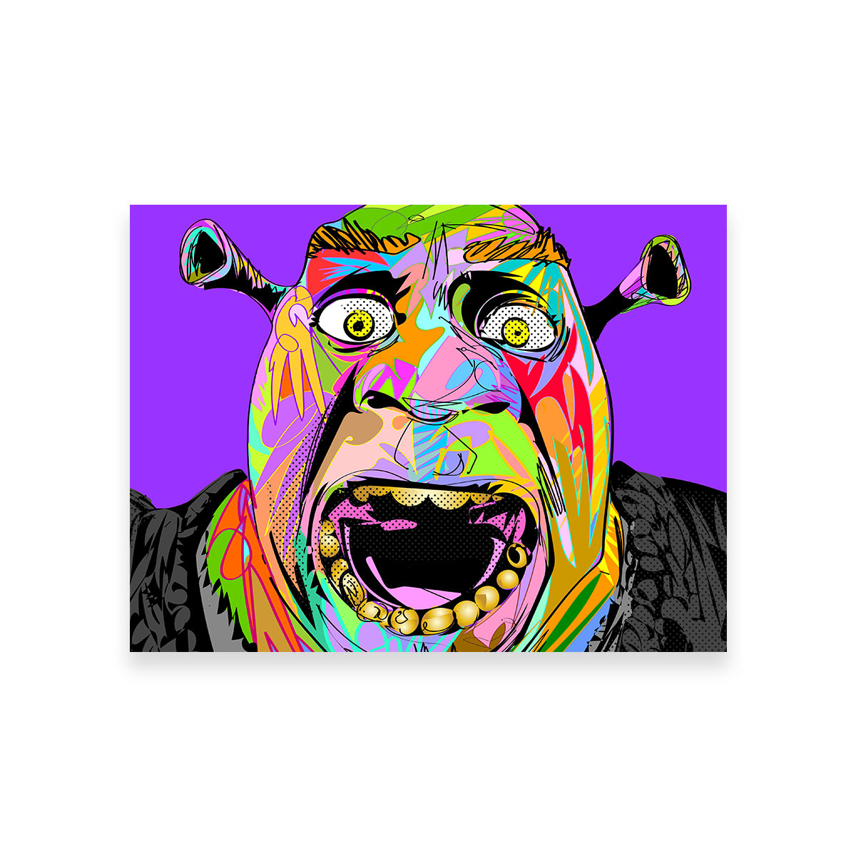 Eye - catching Shrek Wall Art for Your Home Decor