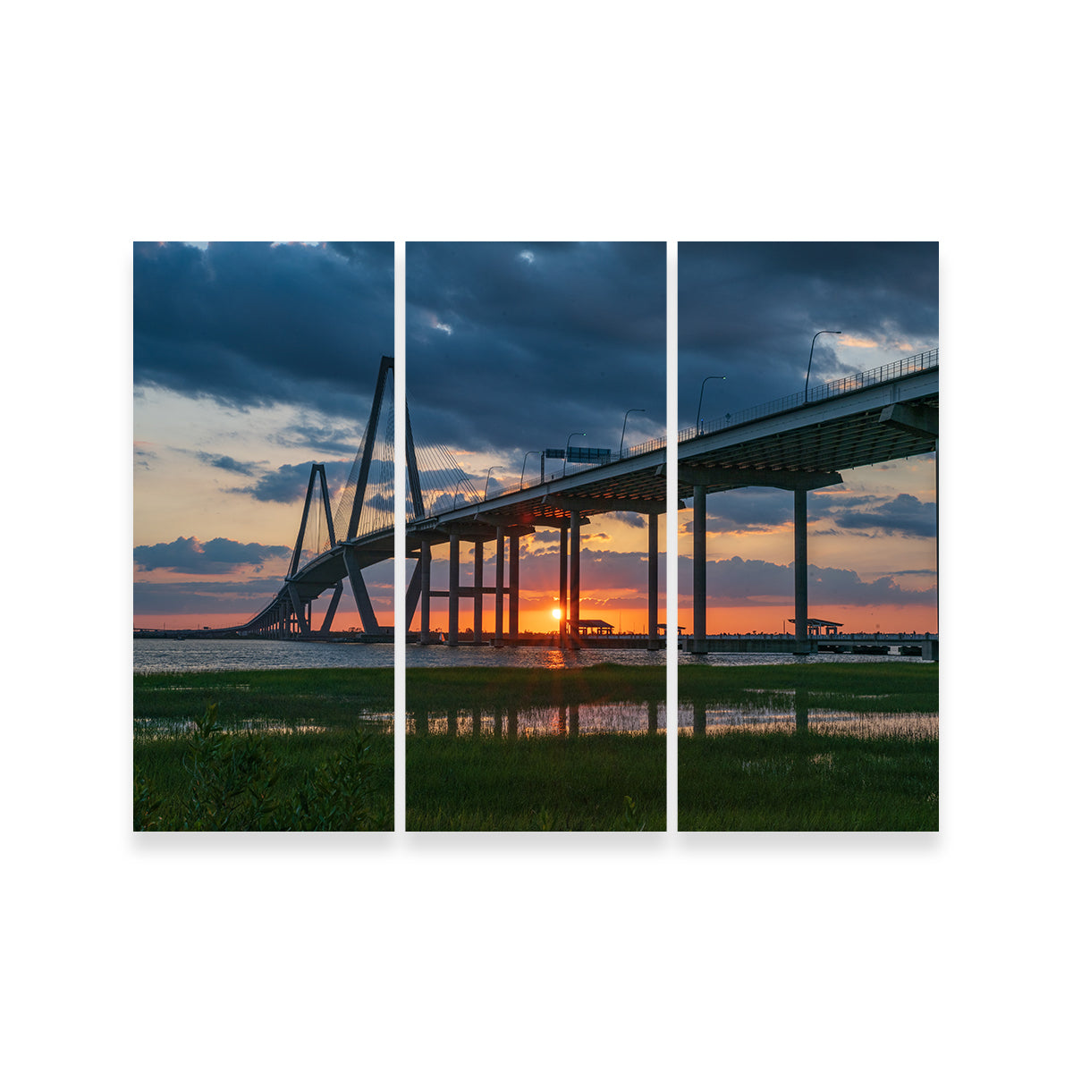 Stunning Arthur Ravenel Jr. Bridge Wall Art by Barry Pack