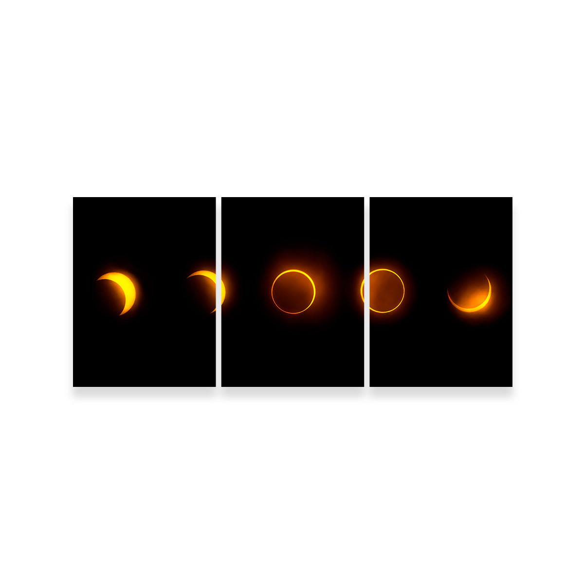 Stunning Annular Solar Eclipse - Brazil 2023 Wall Art by Sofia Leite Fonseca