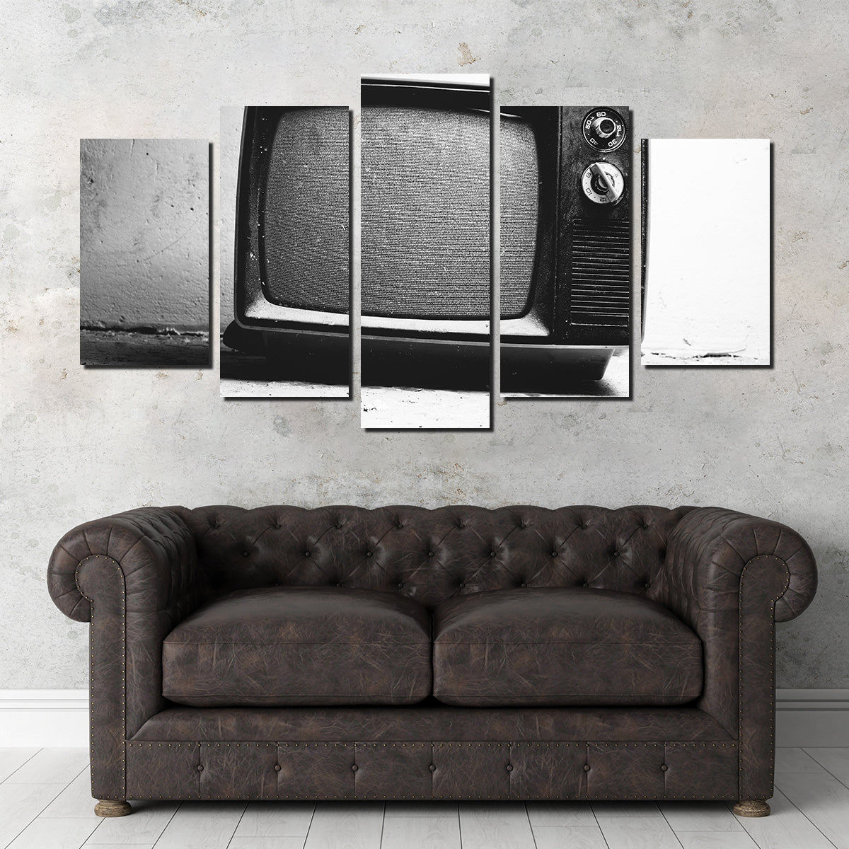 Exquisite Old - Style TV - Inspired Canvas Prints
