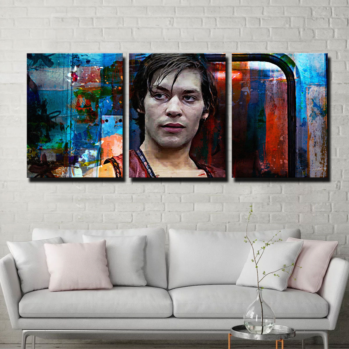 Stunning Ajax Wall Art - Handmade with Sustainable Pine