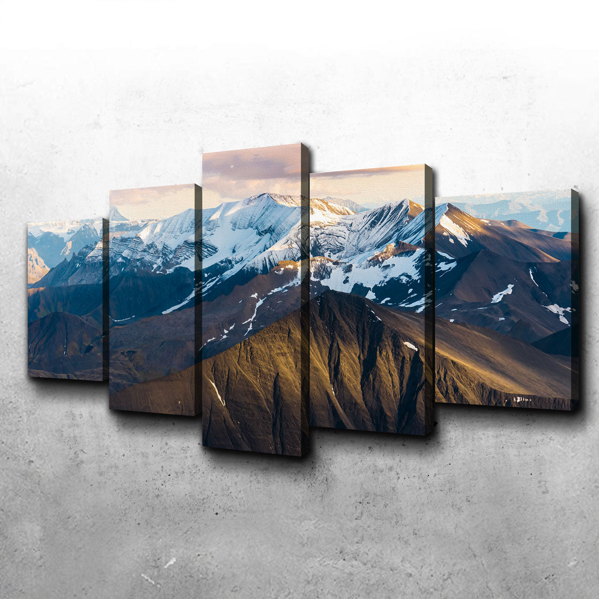 Stunning Alaskan Mountains Wall Art by Lucas Moore