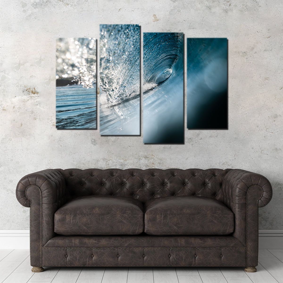 Exquisite Shattered Glass Wall Art by Lucas Moore