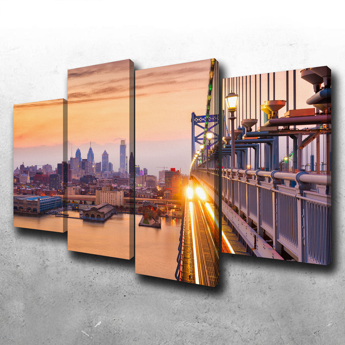 Exquisite Philadelphia Wall Art - Handmade with Sustainable Pine Wood