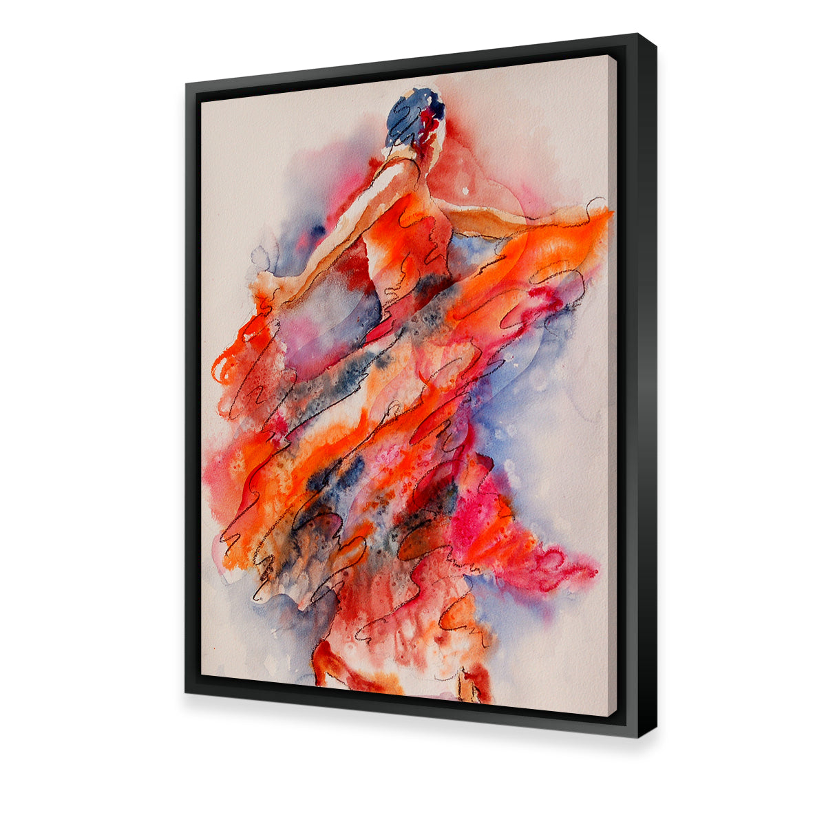 Alluring Flamenco Wall Art by Gerry Segismundo
