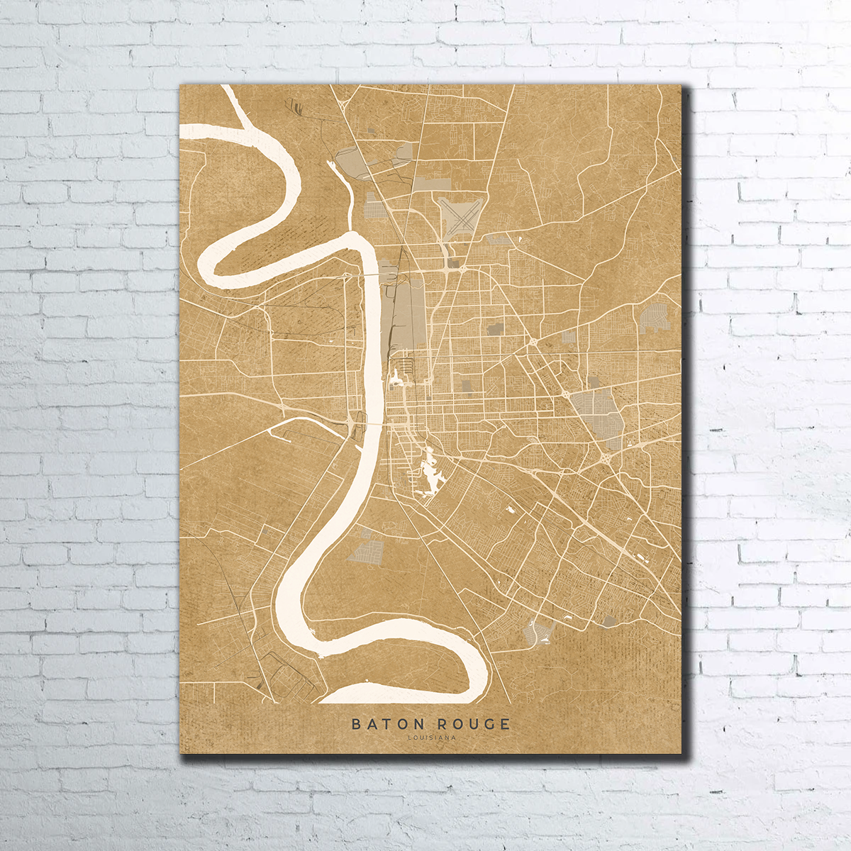 Stunning Baton Rouge Wall Art by Blursbyai