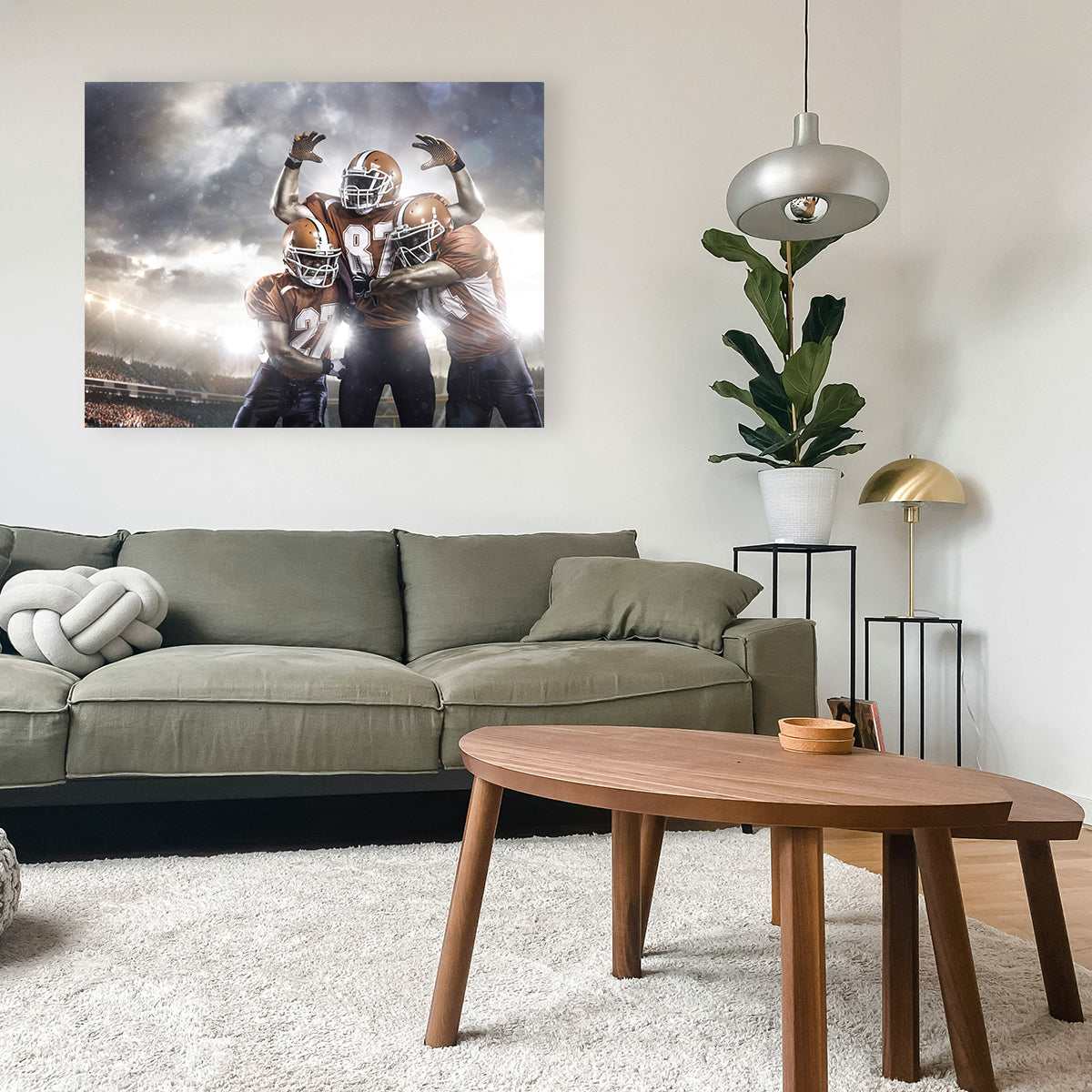 Dynamic Players in Action Wall Art for Stunning Decor