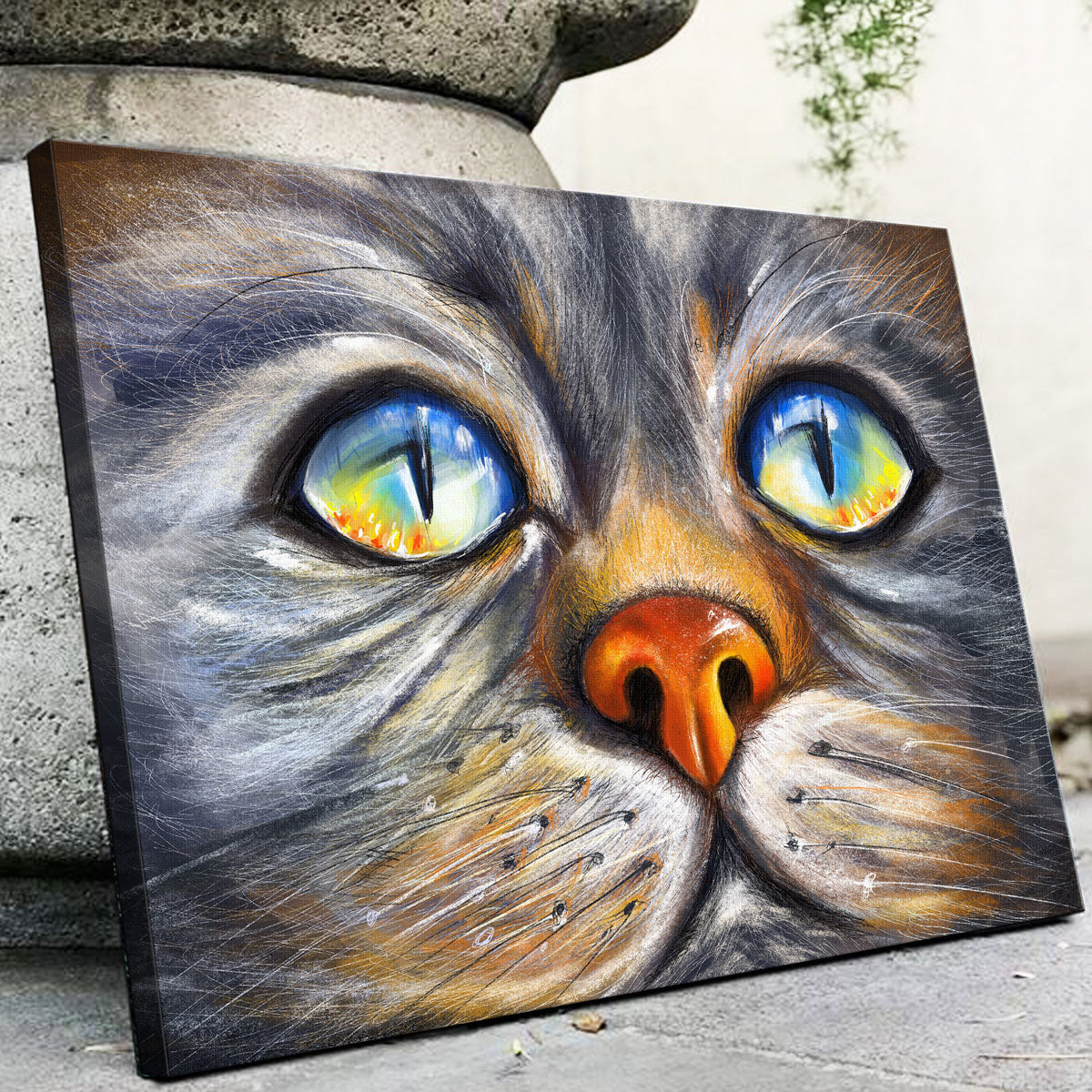 Stunning Cat Eyes Wall Art for Your Home Decor