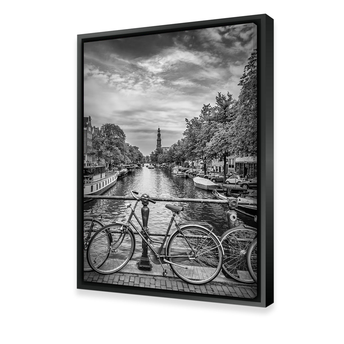Stunning Amsterdam Cityscape Wall Art by Melanie Viola
