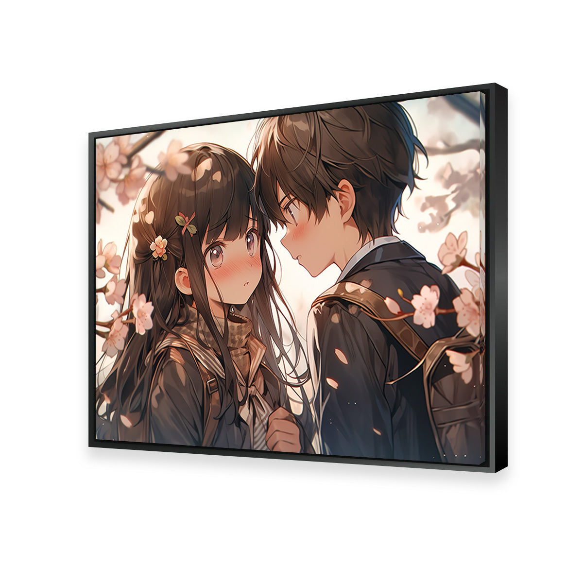 Stunning Anime Couple Wall Art